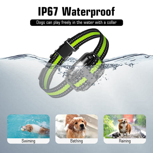 IP67 Waterproof Dog Training Shock Collar with Remote - Different Training Modes - Gleeful Tails