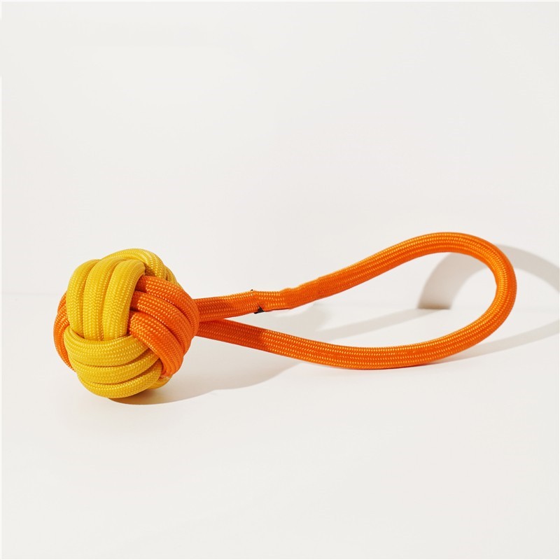Interactive Dog Knot Toy