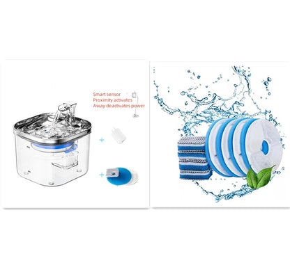 Pet Stainless Steel Automatic Water Dispenser