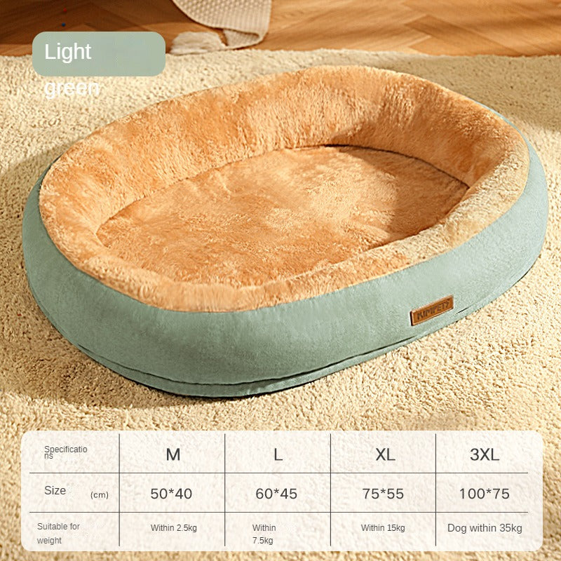 Removable And Washable Dog Warm Bed