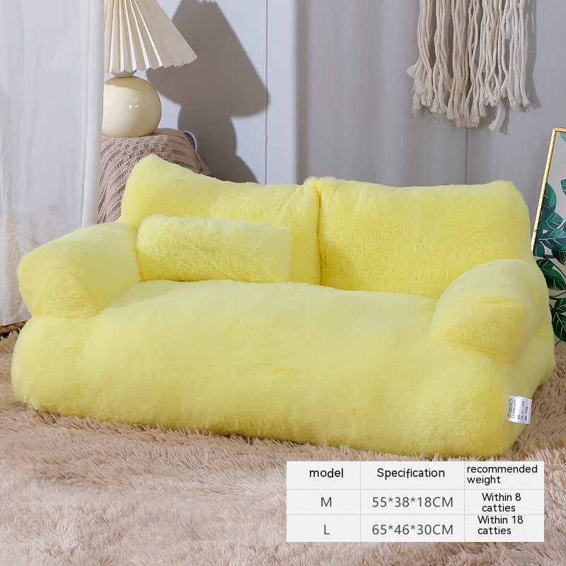 Comfortable Plush Winter Warm Sofa Bed
