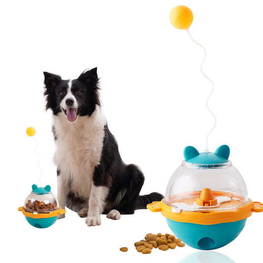 Interactive Slow Feeder Pet Toy Food Treat Dispensing Toy For Boredom Dogs - Gleeful Tails