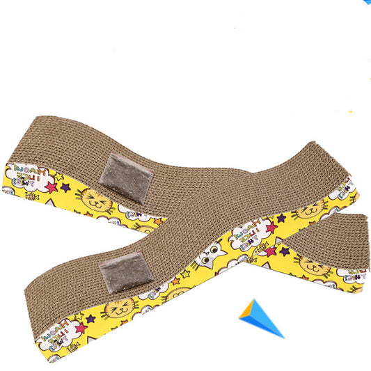 Wave Type Cat Scratcher Corrugated Paper - Gleeful Tails