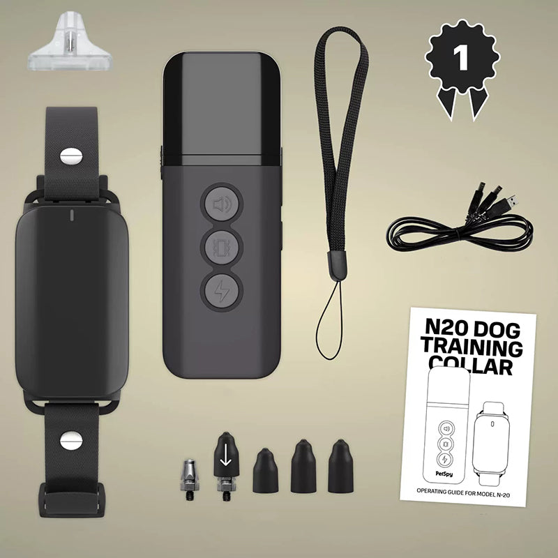 Waterproof Training Dog Electric Shock Collar with Remote - Gleeful Tails