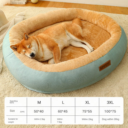 Removable And Washable Dog Warm Bed