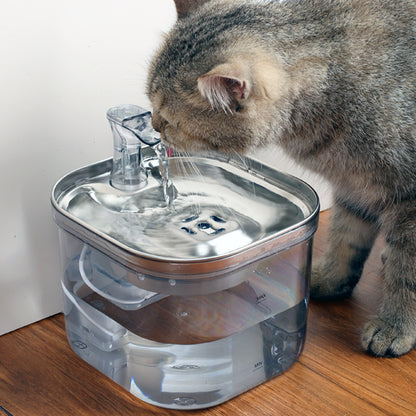 Pet Stainless Steel Automatic Water Dispenser