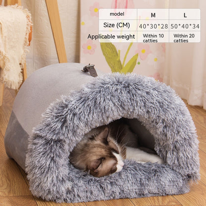 Portable Autumn And Winter Warm Pet Nest
